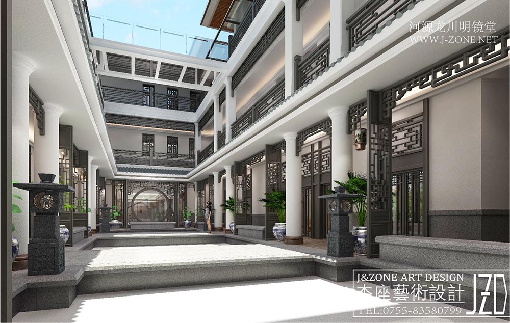深圳餐厅设计公司,杰座艺术设计,郴州天地轩酒楼