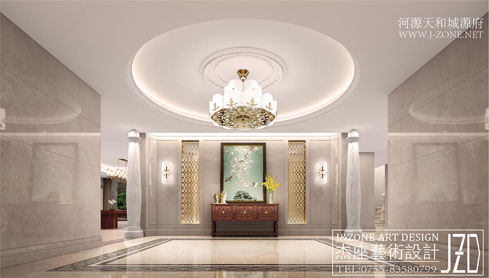 深圳餐厅设计公司,杰座艺术设计,郴州天地轩酒楼