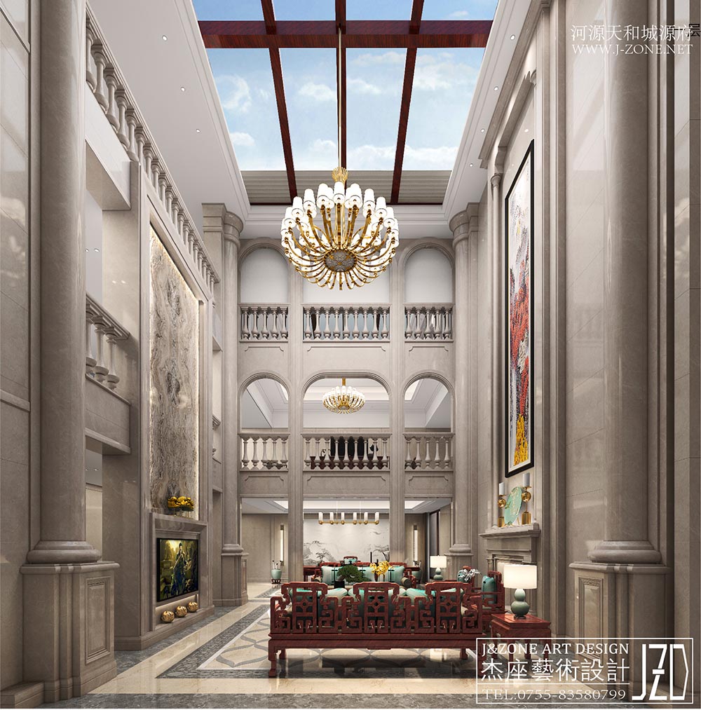 深圳餐厅设计公司,杰座艺术设计,郴州天地轩酒楼