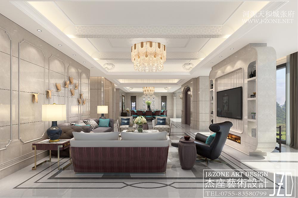 深圳餐厅设计公司,杰座艺术设计,郴州天地轩酒楼