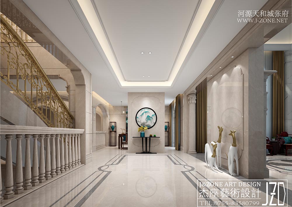 深圳餐厅设计公司,杰座艺术设计,郴州天地轩酒楼