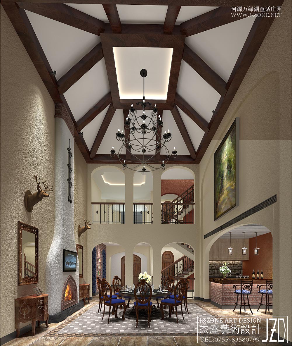 深圳餐厅设计公司,杰座艺术设计,郴州天地轩酒楼