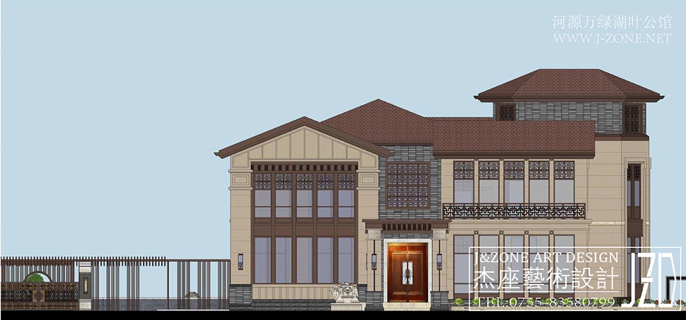 深圳餐厅设计公司,杰座艺术设计,郴州天地轩酒楼