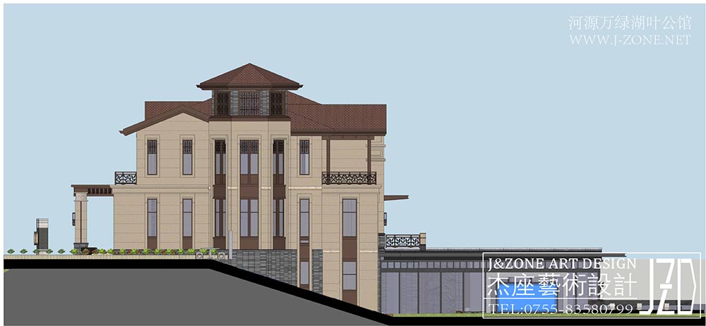 深圳餐厅设计公司,杰座艺术设计,郴州天地轩酒楼