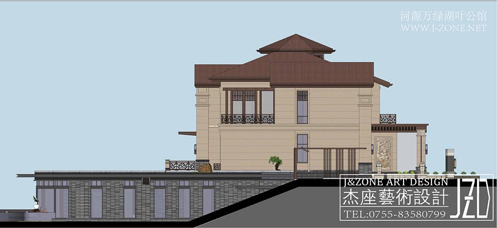 深圳餐厅设计公司,杰座艺术设计,郴州天地轩酒楼