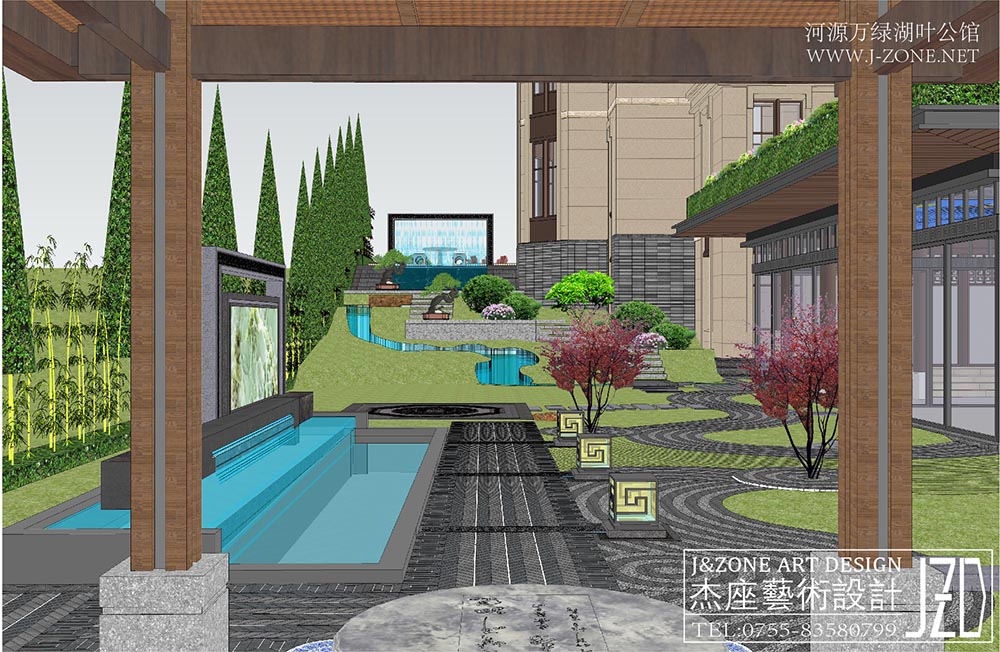 深圳餐厅设计公司,杰座艺术设计,郴州天地轩酒楼