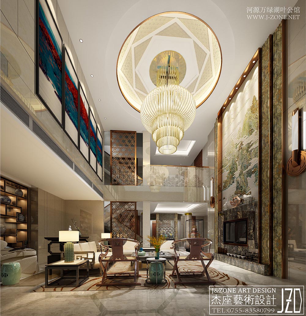 深圳餐厅设计公司,杰座艺术设计,郴州天地轩酒楼