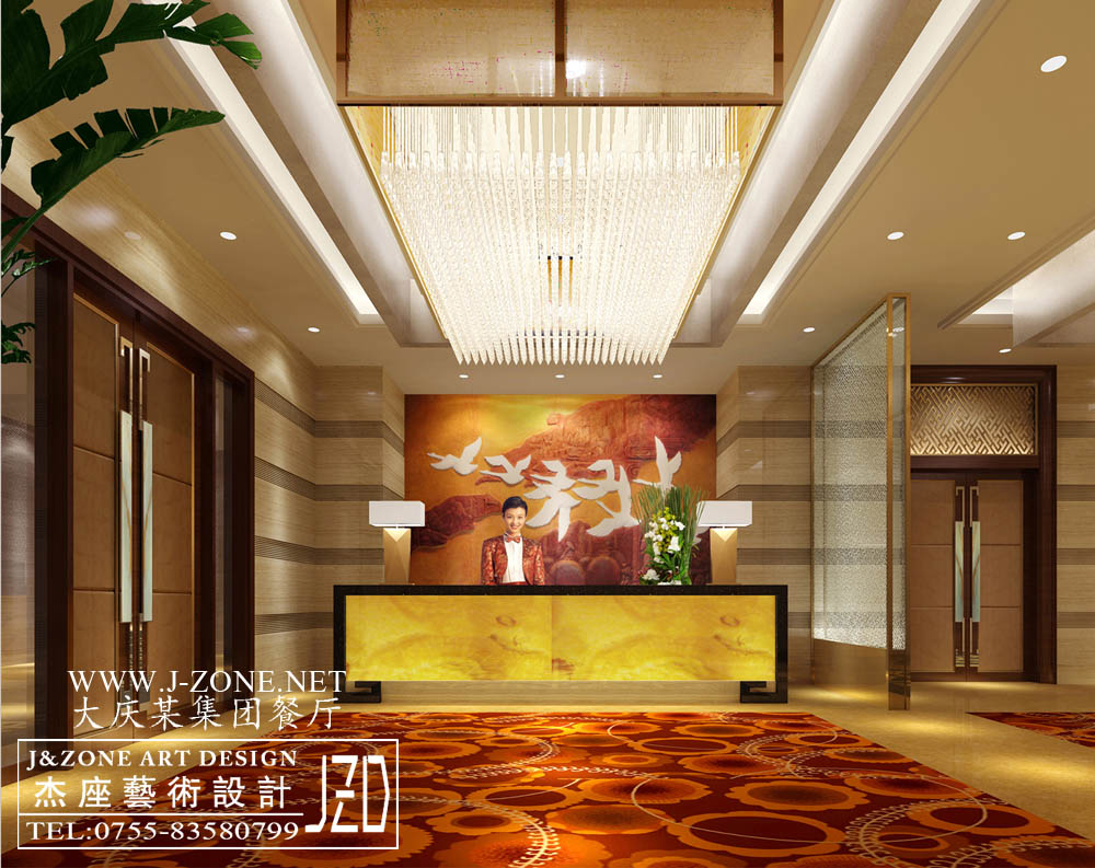 办公设计装修公司,杰座艺术设计,深圳金庄园烧烤餐厅