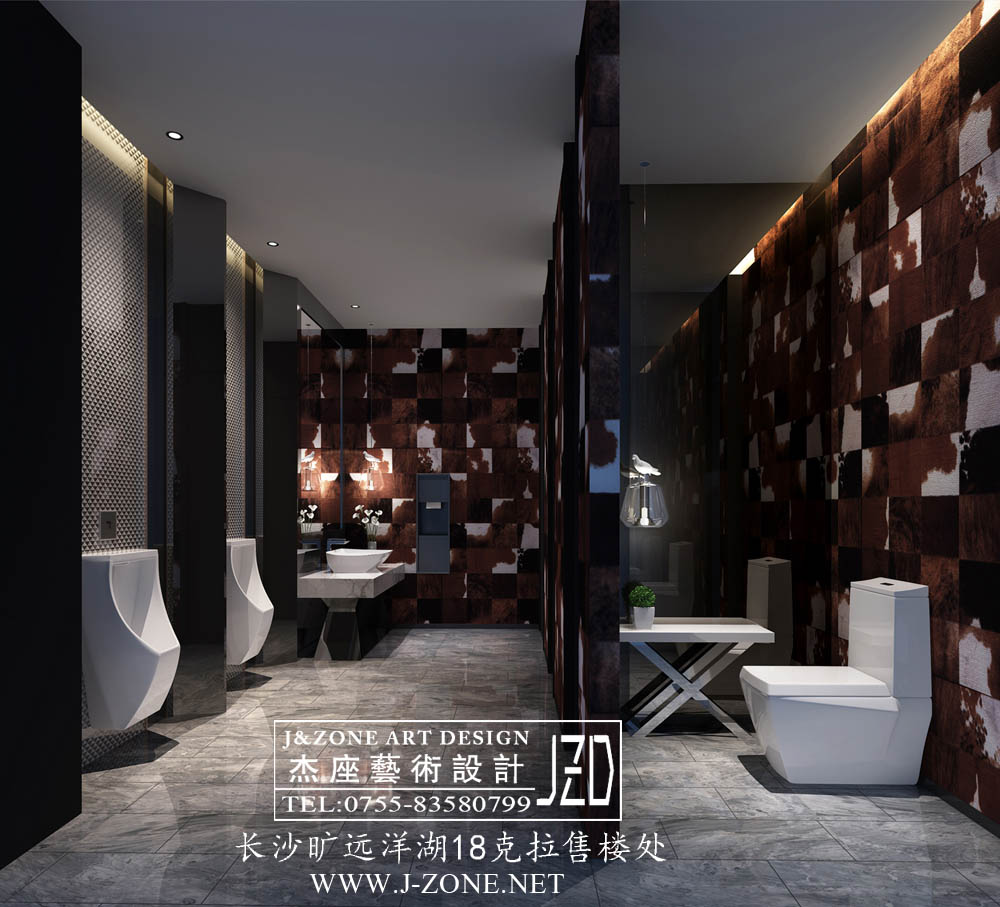 办公设计装修公司,杰座艺术设计,长沙旷远洋湖18克拉售楼处