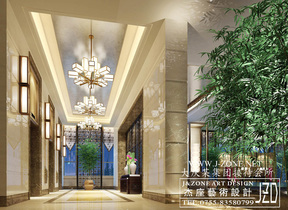 办公设计装修公司,杰座艺术设计,大庆接待会所