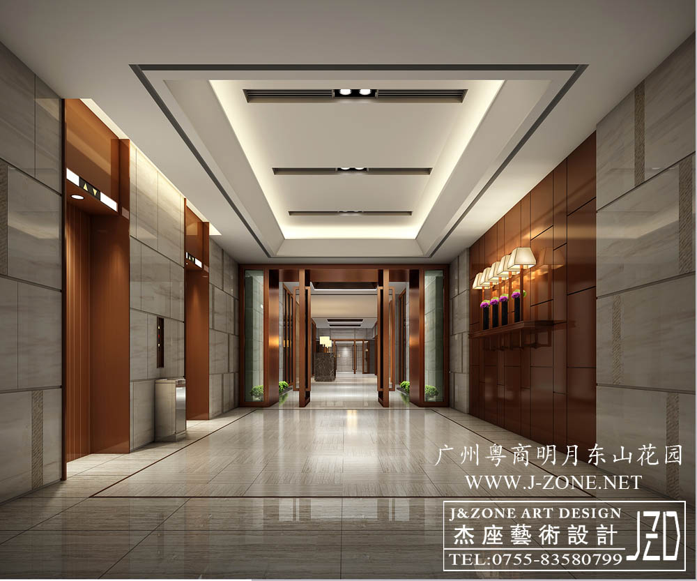 办公设计装修公司,杰座艺术设计,广州粤商明月东山花园