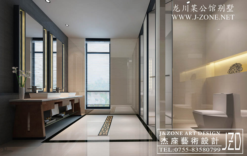 深圳别墅设计公司,杰座艺术设计,龙川某公馆别墅