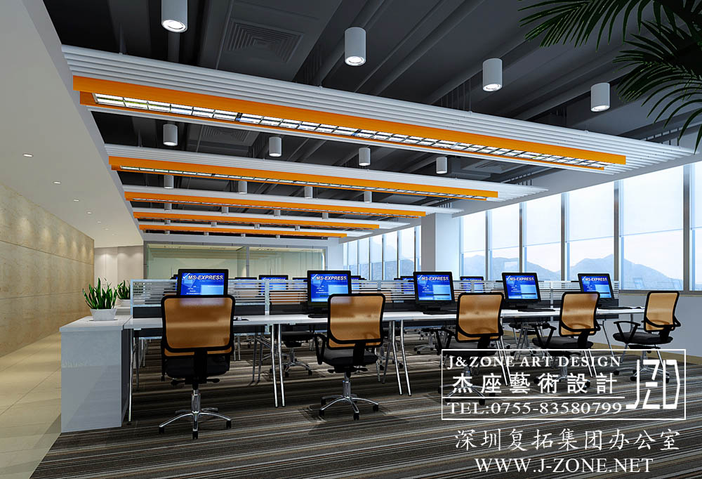 深圳办公室设计公司,杰座艺术设计,深圳复拓科技办公室