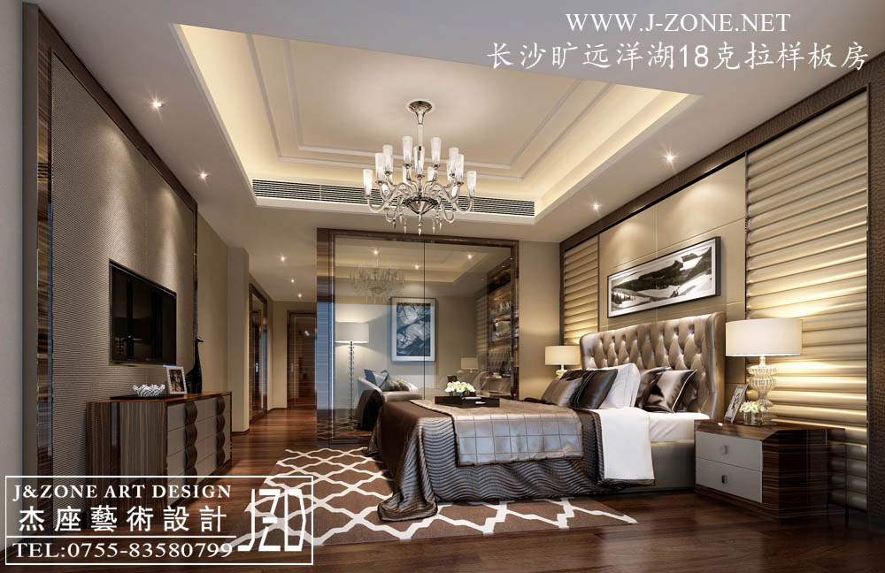 深圳样板房设计公司,杰座艺术设计,长沙旷远洋湖18克拉样板房