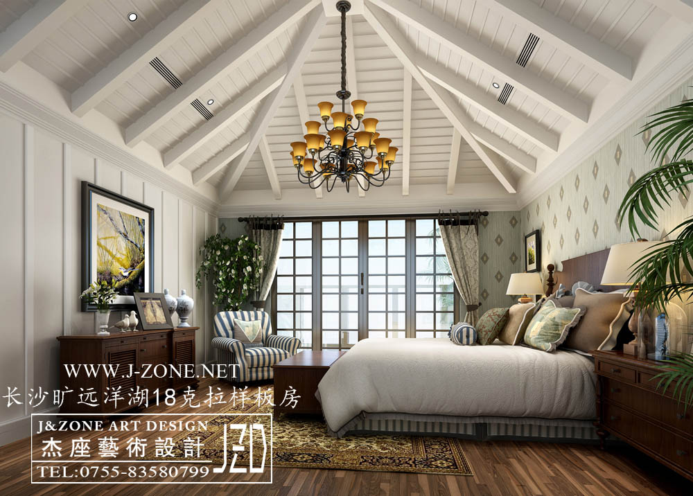 深圳样板房设计公司,杰座艺术设计,长沙旷远洋湖18克拉样板房