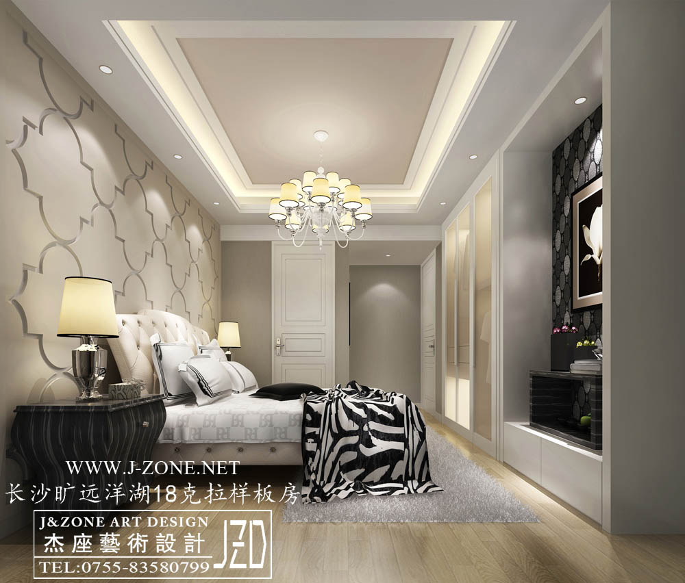 深圳样板房设计公司,杰座艺术设计,长沙旷远洋湖18克拉样板房