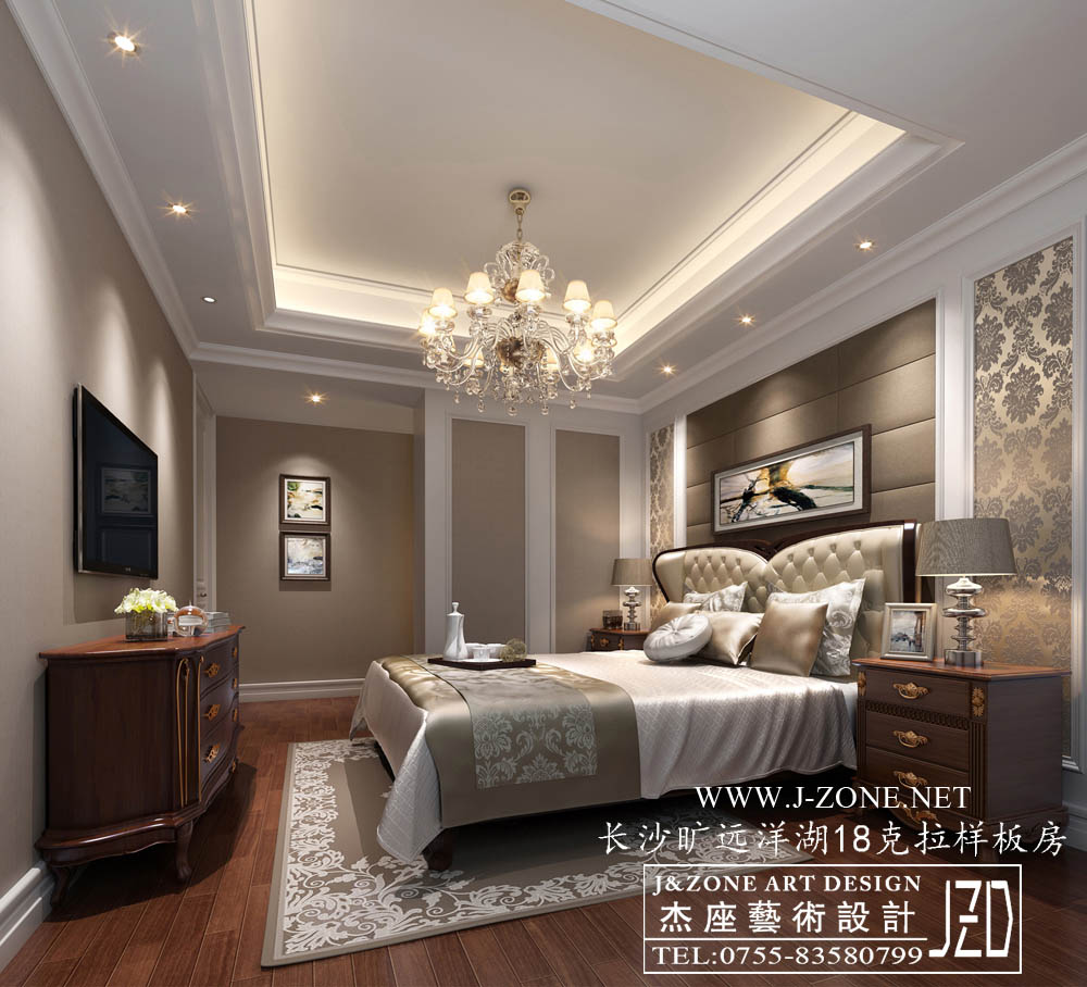 深圳样板房设计公司,杰座艺术设计,长沙旷远洋湖18克拉样板房