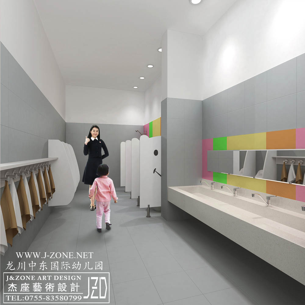 深圳幼儿园设计公司,杰座艺术设计,龙川中东半岛国际幼儿园