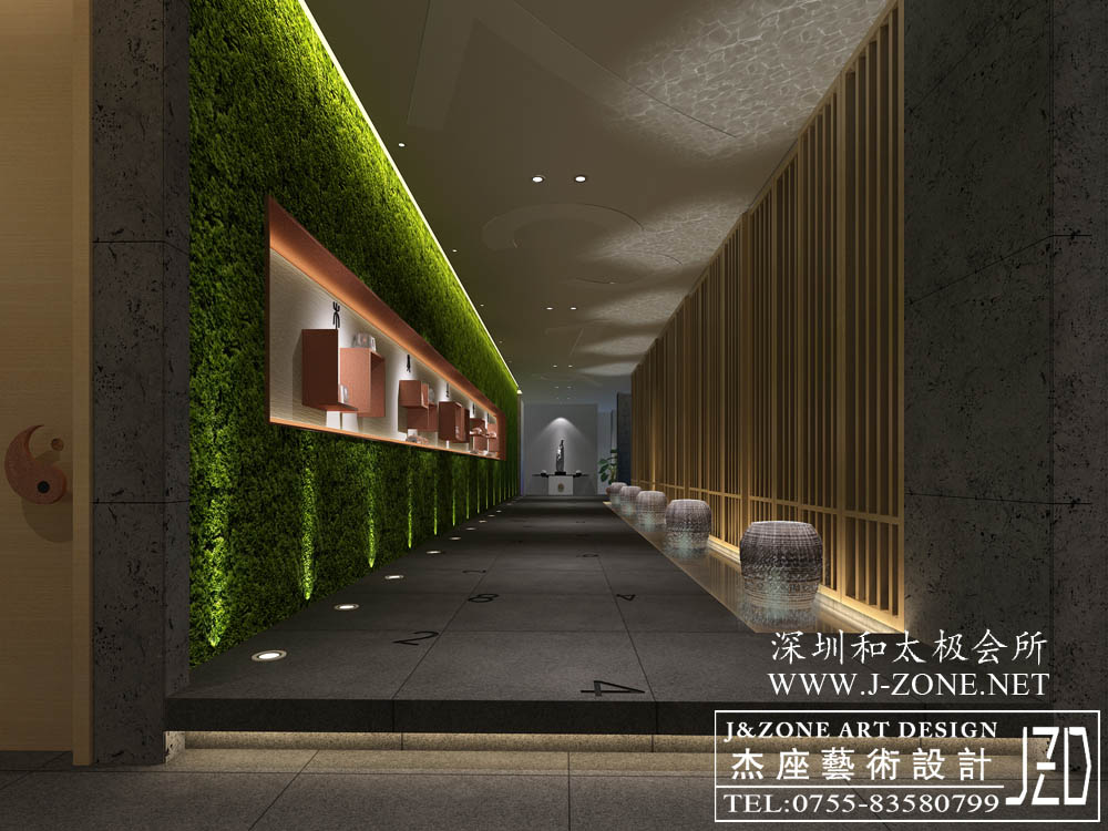 办公设计装修公司,杰座艺术设计,深圳和太极会所