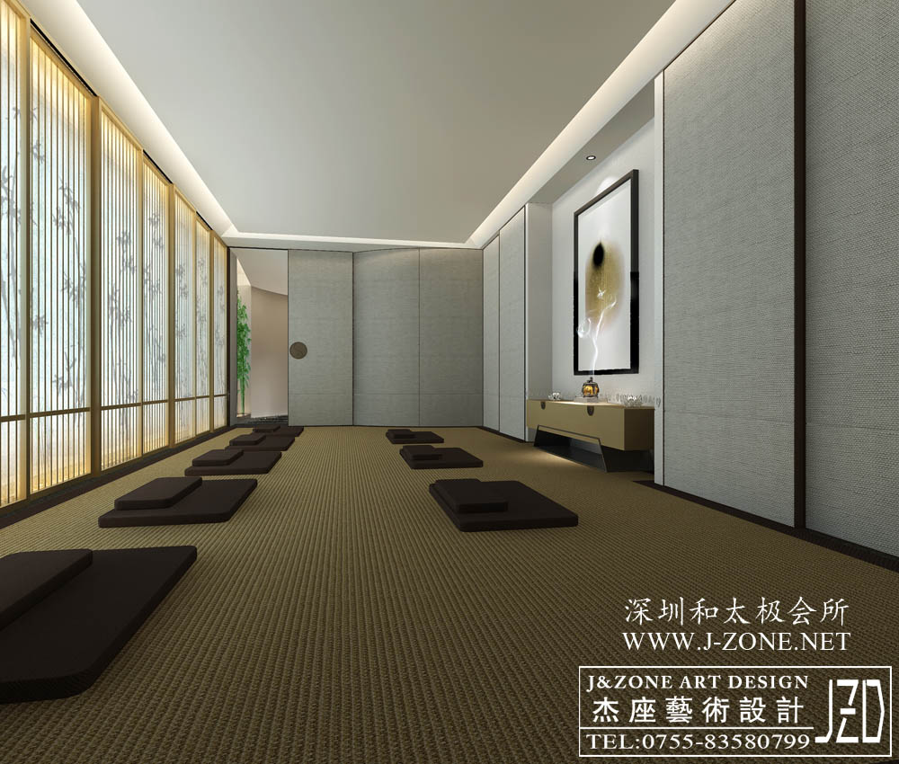 办公设计装修公司,杰座艺术设计,深圳和太极会所